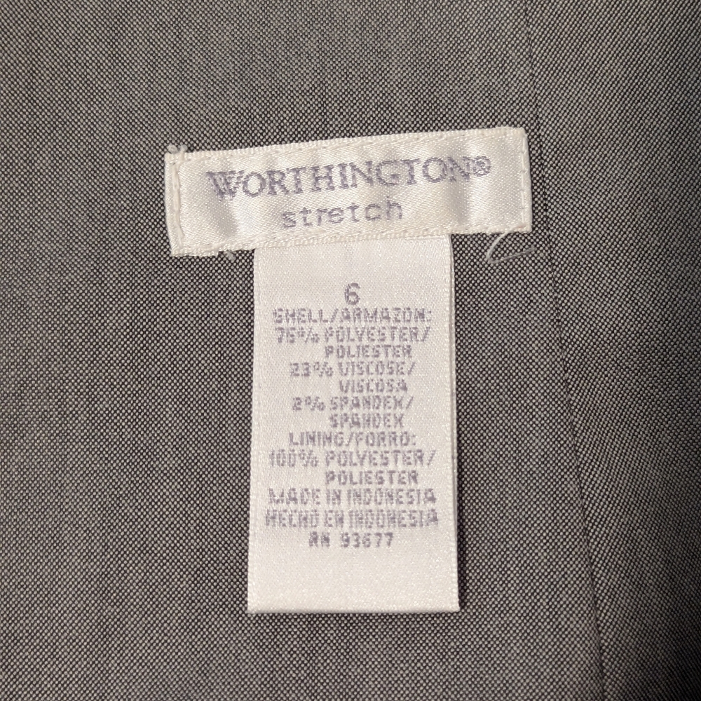 Worthington Pencil Skirt, size 6 - Picture 3 of 4